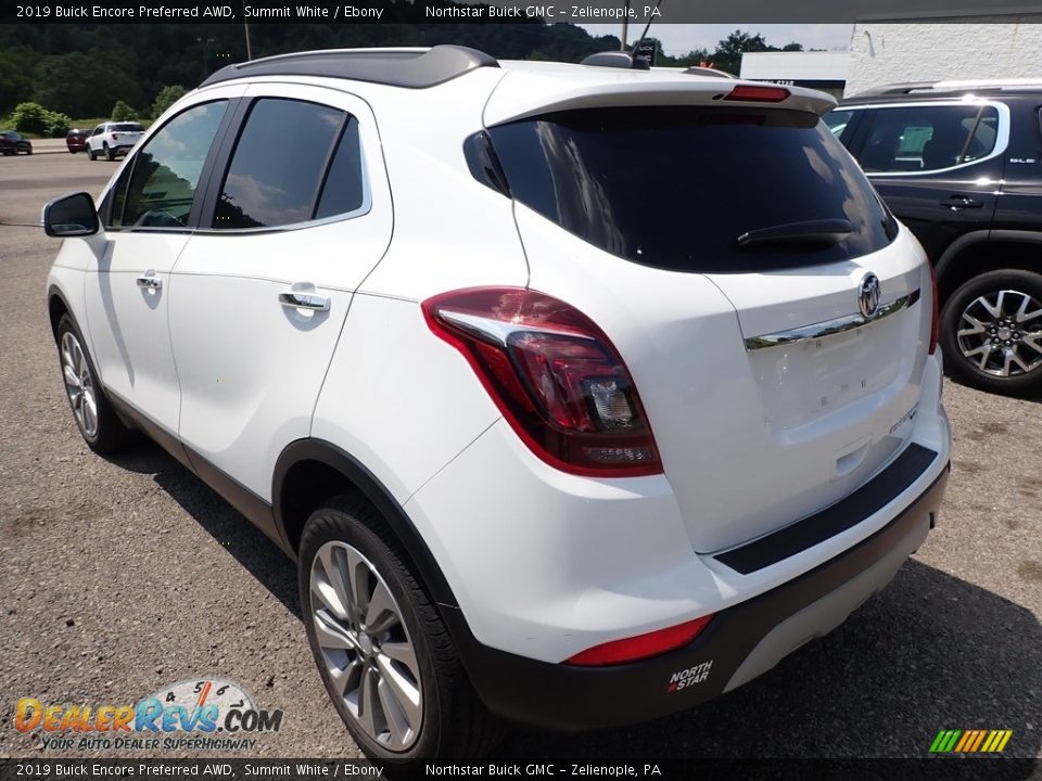 2019 Buick Encore Preferred AWD Summit White / Ebony Photo #7