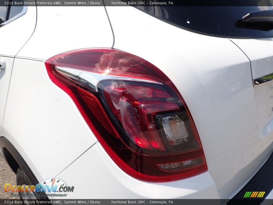 2019 Buick Encore Preferred AWD Summit White / Ebony Photo #8