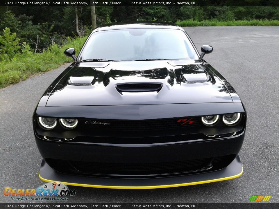 2021 Dodge Challenger R/T Scat Pack Widebody Pitch Black / Black Photo #3