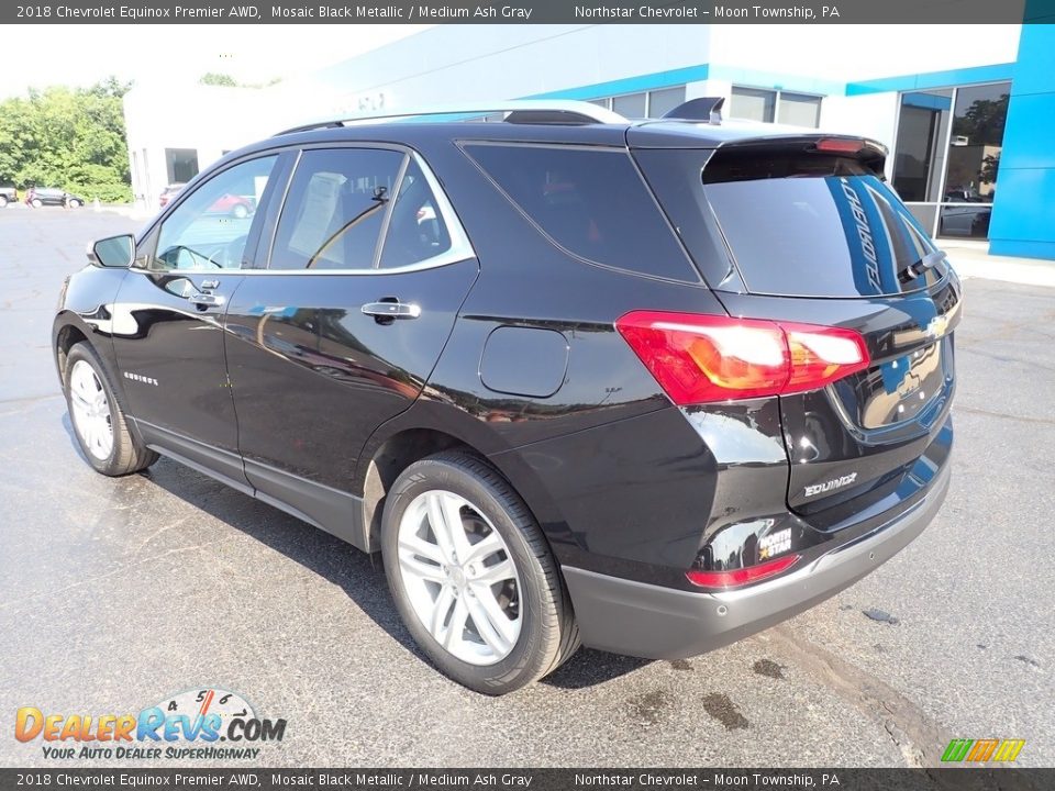 2018 Chevrolet Equinox Premier AWD Mosaic Black Metallic / Medium Ash Gray Photo #4