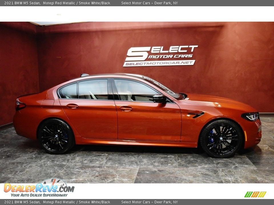 Motegi Red Metallic 2021 BMW M5 Sedan Photo #4