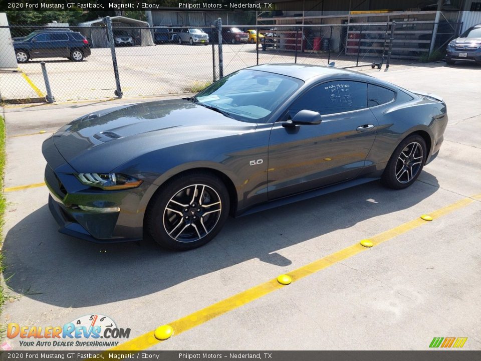 2020 Ford Mustang GT Fastback Magnetic / Ebony Photo #3