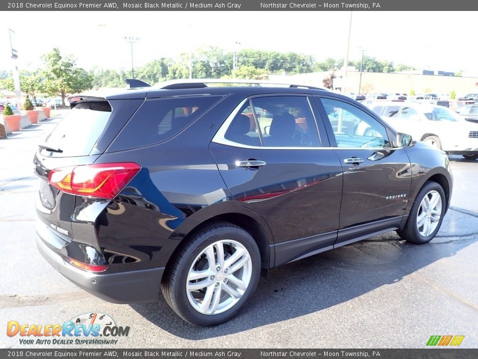 2018 Chevrolet Equinox Premier AWD Mosaic Black Metallic / Medium Ash Gray Photo #9