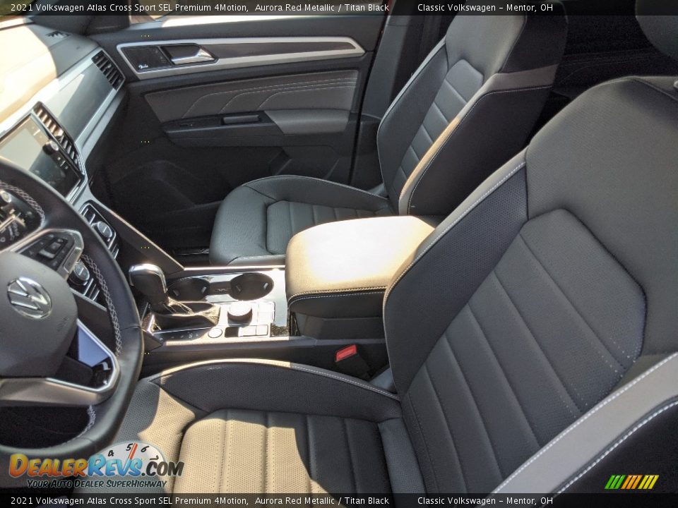 Front Seat of 2021 Volkswagen Atlas Cross Sport SEL Premium 4Motion Photo #4