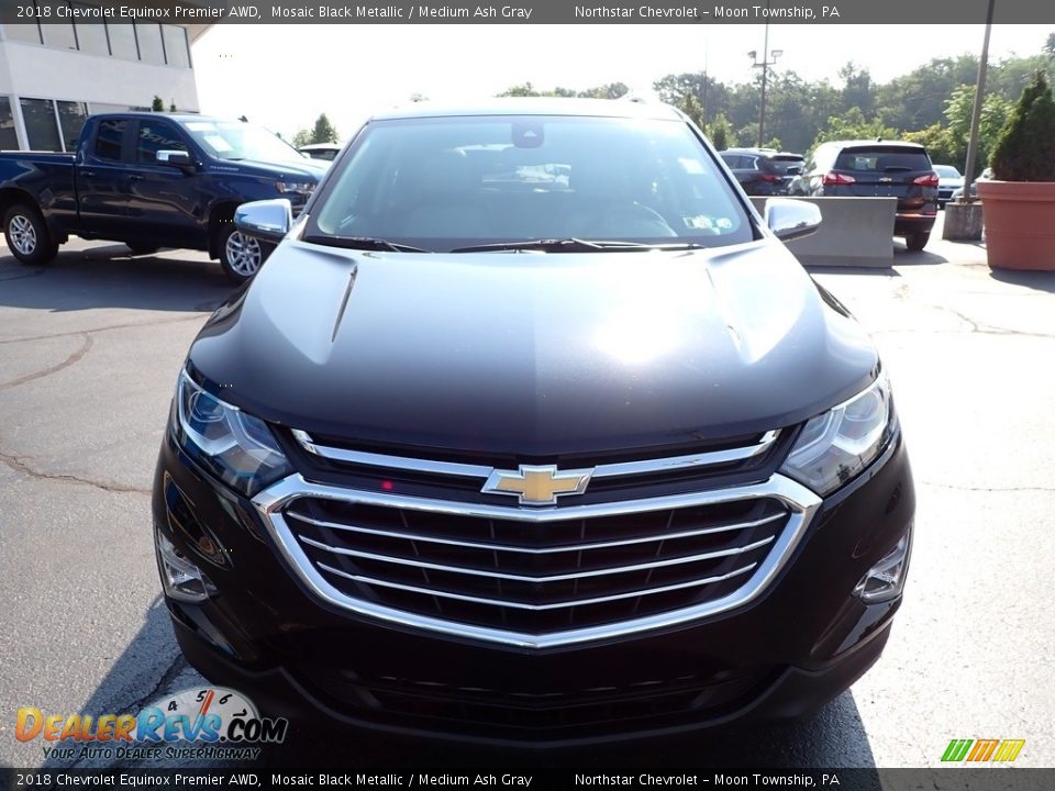 2018 Chevrolet Equinox Premier AWD Mosaic Black Metallic / Medium Ash Gray Photo #13