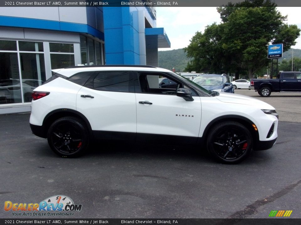 2021 Chevrolet Blazer LT AWD Summit White / Jet Black Photo #2