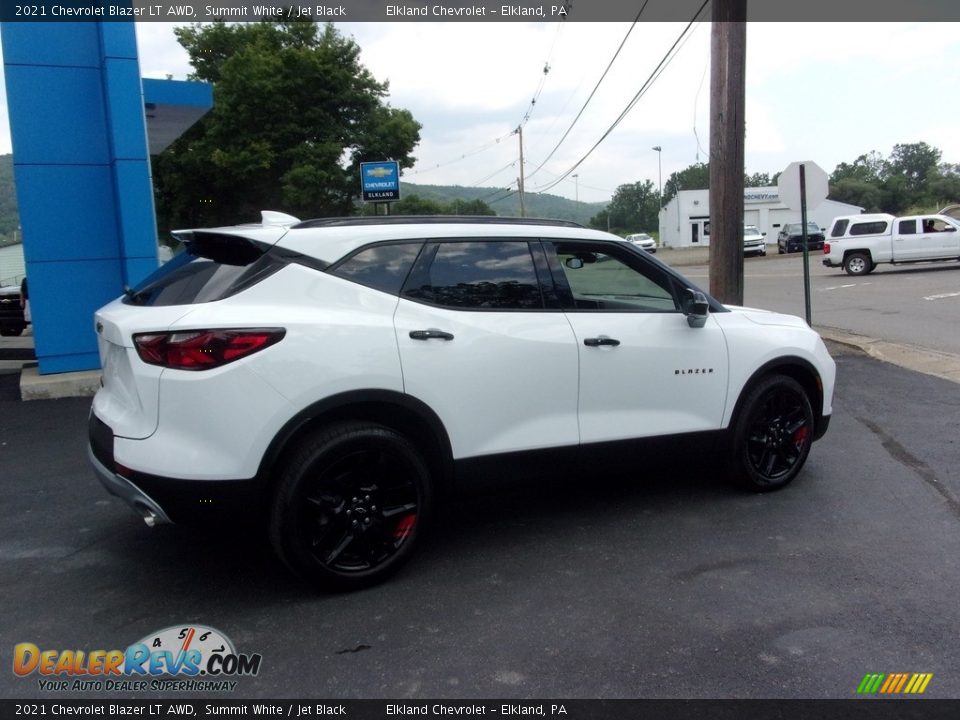 2021 Chevrolet Blazer LT AWD Summit White / Jet Black Photo #3