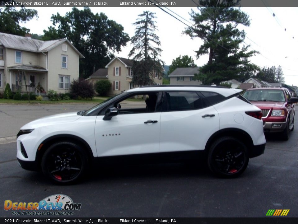 2021 Chevrolet Blazer LT AWD Summit White / Jet Black Photo #6