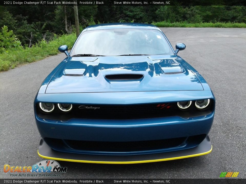 2021 Dodge Challenger R/T Scat Pack Widebody Frostbite / Black Photo #3