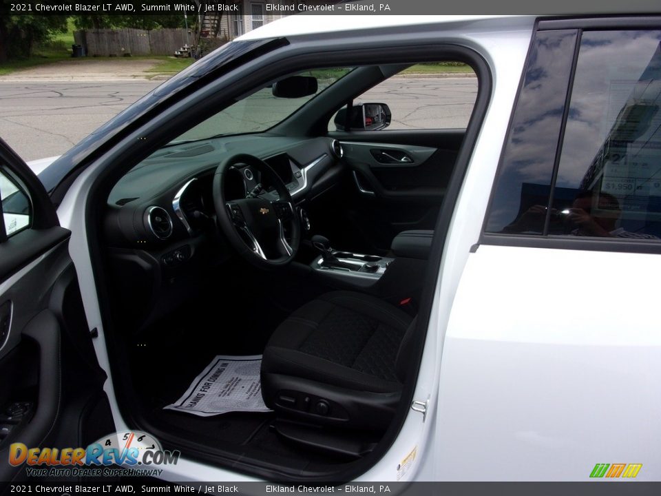 2021 Chevrolet Blazer LT AWD Summit White / Jet Black Photo #12