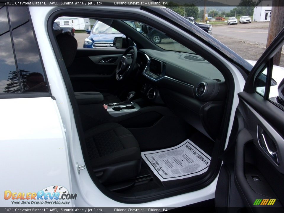 2021 Chevrolet Blazer LT AWD Summit White / Jet Black Photo #17