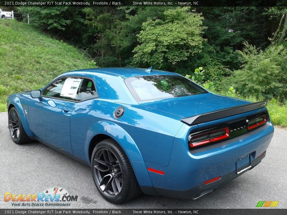 2021 Dodge Challenger R/T Scat Pack Widebody Frostbite / Black Photo #8