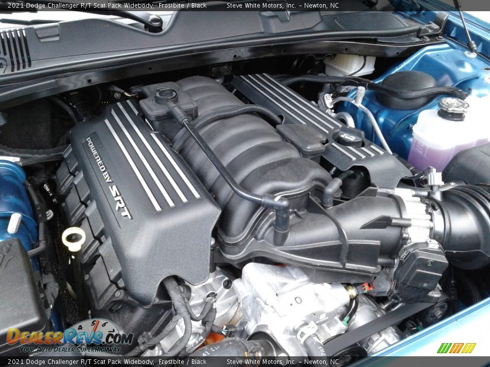 2021 Dodge Challenger R/T Scat Pack Widebody 392 SRT 6.4 Liter HEMI OHV-16 Valve VVT MDS V8 Engine Photo #9