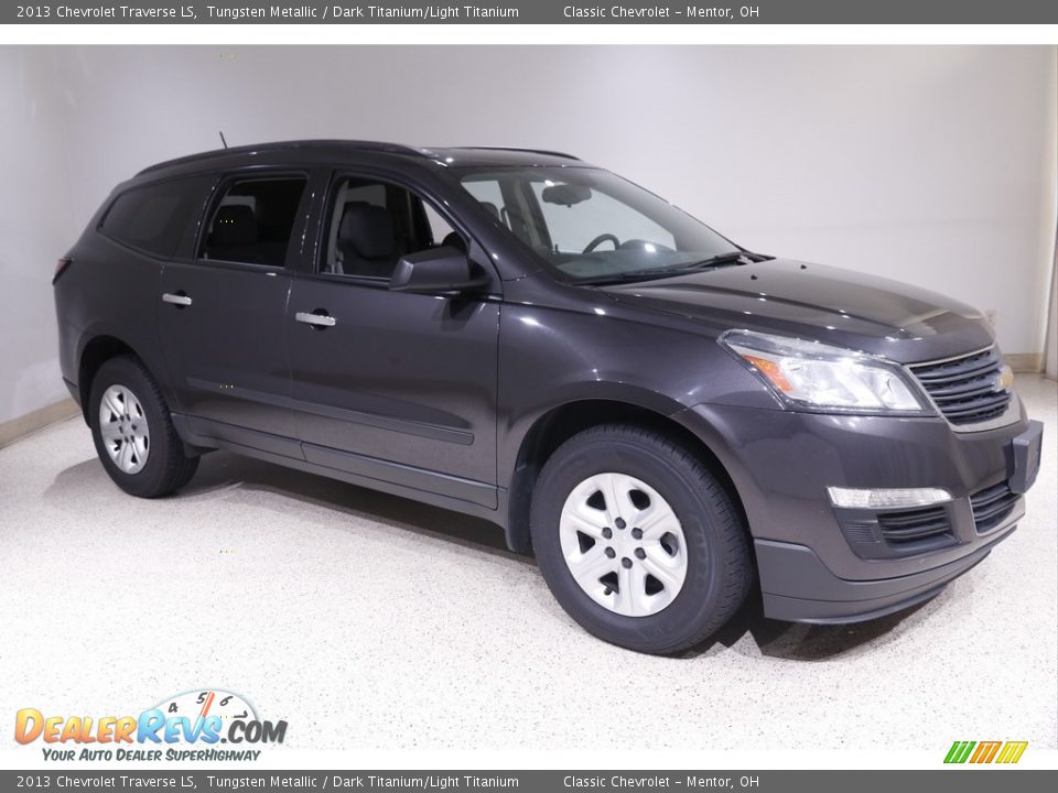 2013 Chevrolet Traverse LS Tungsten Metallic / Dark Titanium/Light Titanium Photo #1