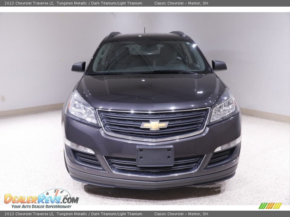 2013 Chevrolet Traverse LS Tungsten Metallic / Dark Titanium/Light Titanium Photo #2