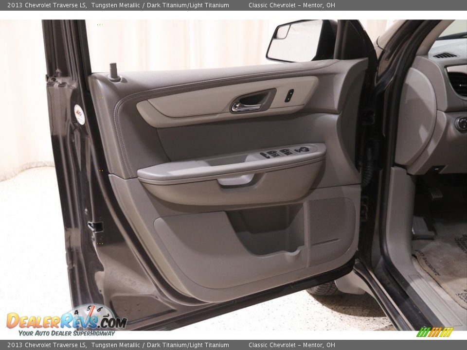 2013 Chevrolet Traverse LS Tungsten Metallic / Dark Titanium/Light Titanium Photo #4