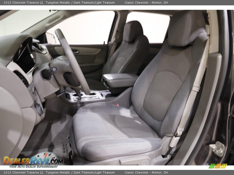 2013 Chevrolet Traverse LS Tungsten Metallic / Dark Titanium/Light Titanium Photo #5