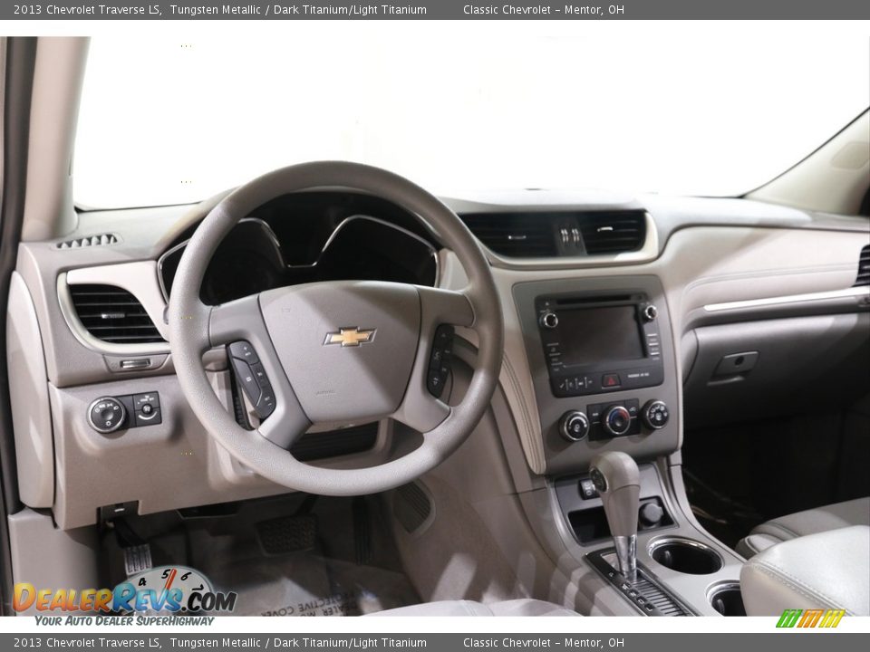 2013 Chevrolet Traverse LS Tungsten Metallic / Dark Titanium/Light Titanium Photo #6