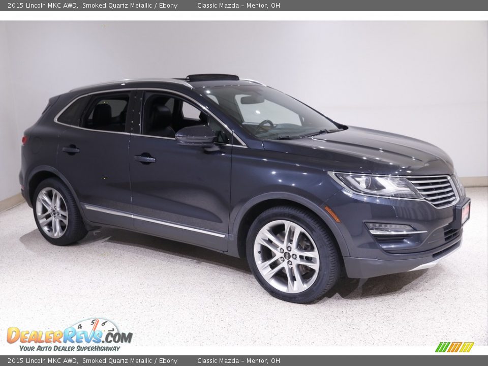 2015 Lincoln MKC AWD Smoked Quartz Metallic / Ebony Photo #1