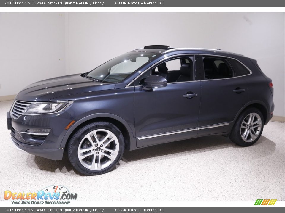 2015 Lincoln MKC AWD Smoked Quartz Metallic / Ebony Photo #3