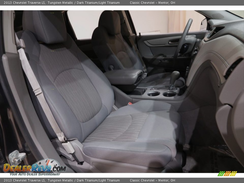 2013 Chevrolet Traverse LS Tungsten Metallic / Dark Titanium/Light Titanium Photo #13