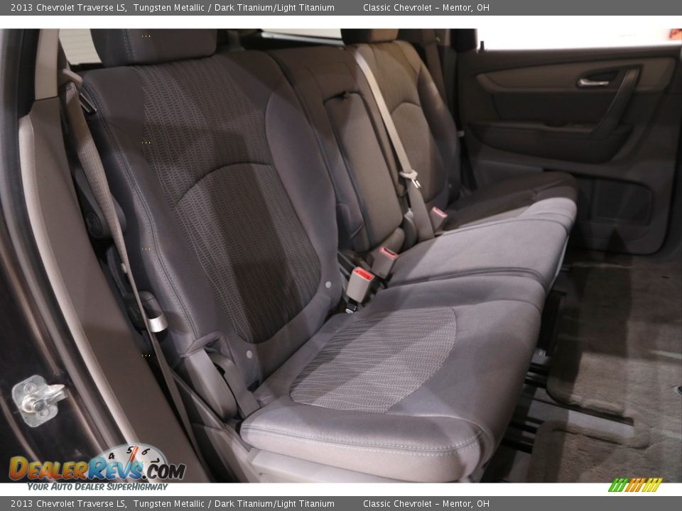 2013 Chevrolet Traverse LS Tungsten Metallic / Dark Titanium/Light Titanium Photo #14