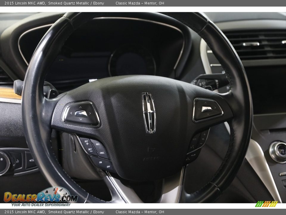 2015 Lincoln MKC AWD Smoked Quartz Metallic / Ebony Photo #7