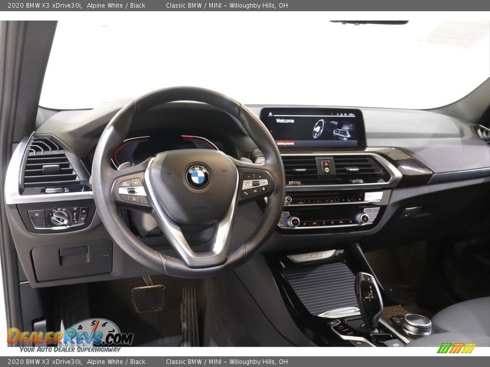 2020 BMW X3 xDrive30i Alpine White / Black Photo #6