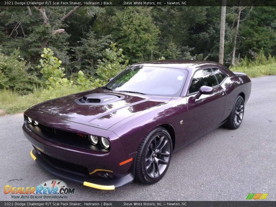 2021 Dodge Challenger R/T Scat Pack Shaker Hellraisin / Black Photo #2