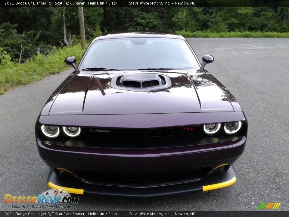 2021 Dodge Challenger R/T Scat Pack Shaker Hellraisin / Black Photo #3