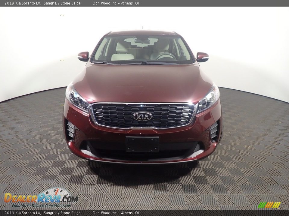 2019 Kia Sorento LX Sangria / Stone Beige Photo #5