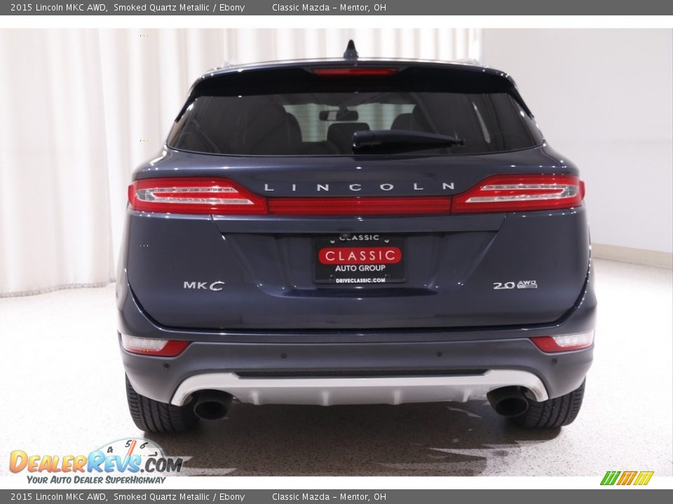 2015 Lincoln MKC AWD Smoked Quartz Metallic / Ebony Photo #18