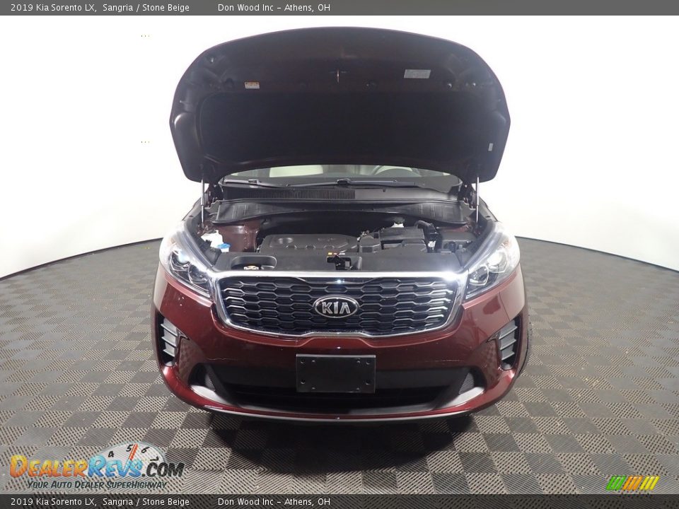 2019 Kia Sorento LX Sangria / Stone Beige Photo #6