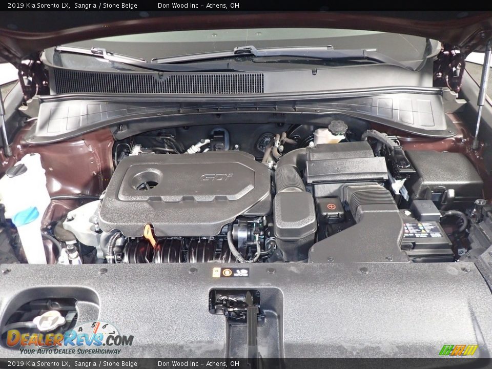 2019 Kia Sorento LX Sangria / Stone Beige Photo #7