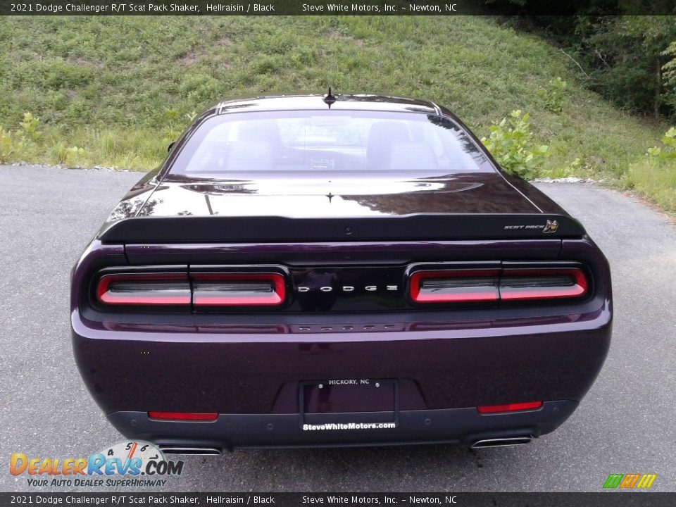 2021 Dodge Challenger R/T Scat Pack Shaker Hellraisin / Black Photo #7
