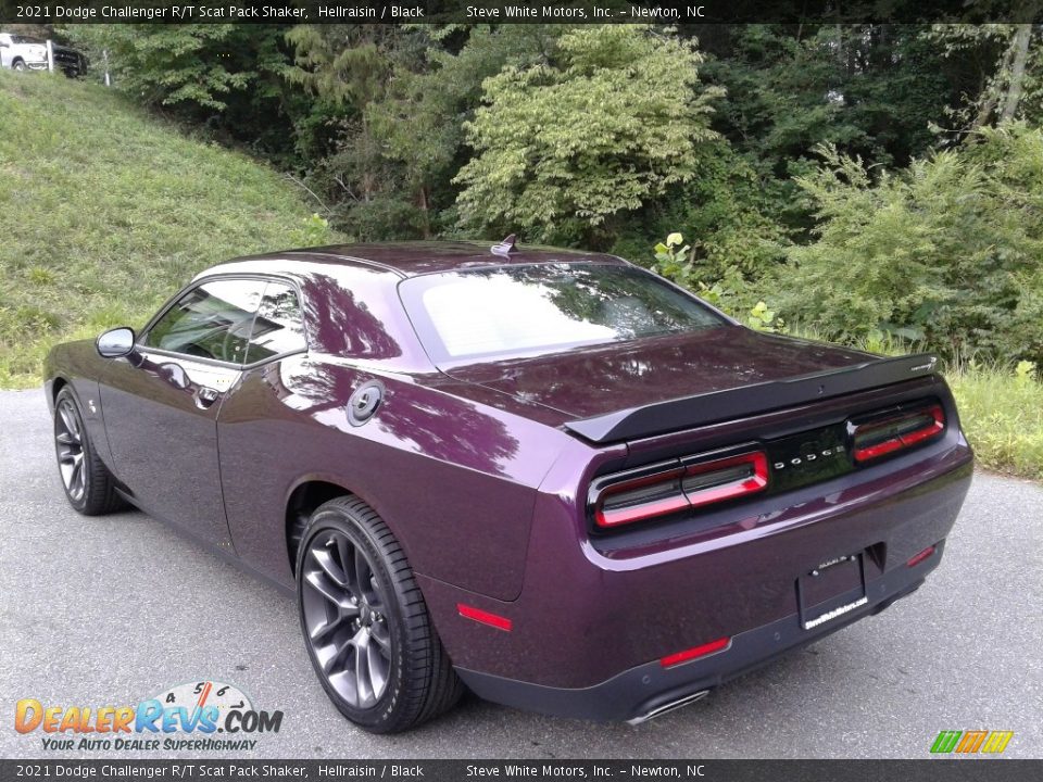 2021 Dodge Challenger R/T Scat Pack Shaker Hellraisin / Black Photo #8