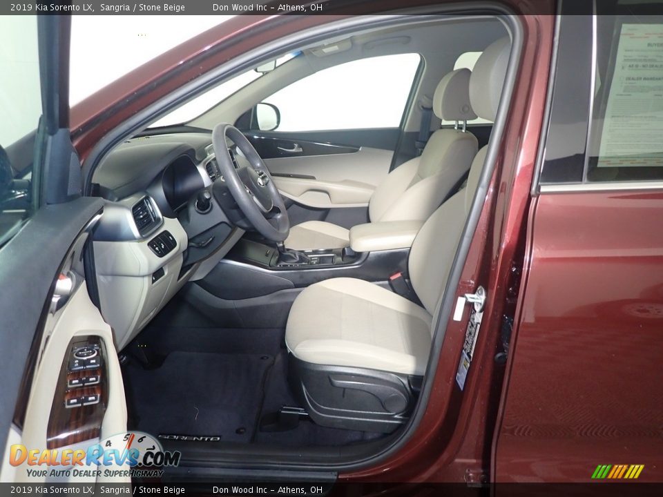 2019 Kia Sorento LX Sangria / Stone Beige Photo #22