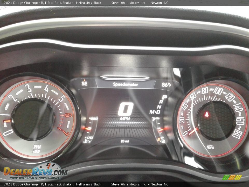 2021 Dodge Challenger R/T Scat Pack Shaker Gauges Photo #19