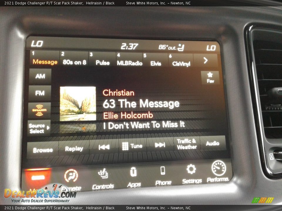 Audio System of 2021 Dodge Challenger R/T Scat Pack Shaker Photo #20