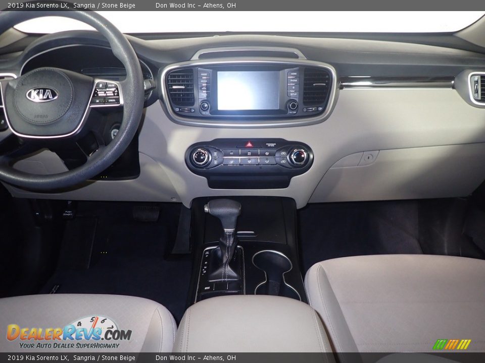 2019 Kia Sorento LX Sangria / Stone Beige Photo #25