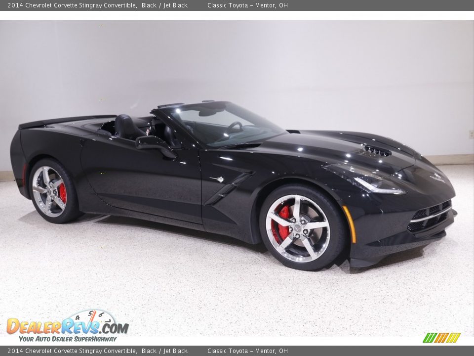 2014 Chevrolet Corvette Stingray Convertible Black / Jet Black Photo #1