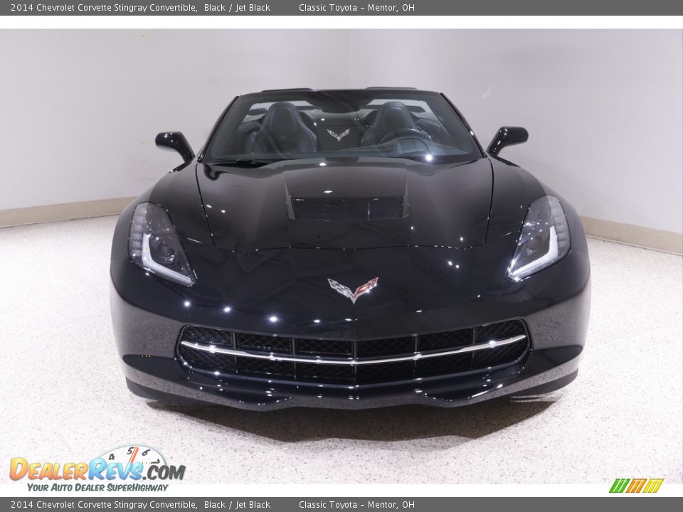 2014 Chevrolet Corvette Stingray Convertible Black / Jet Black Photo #3