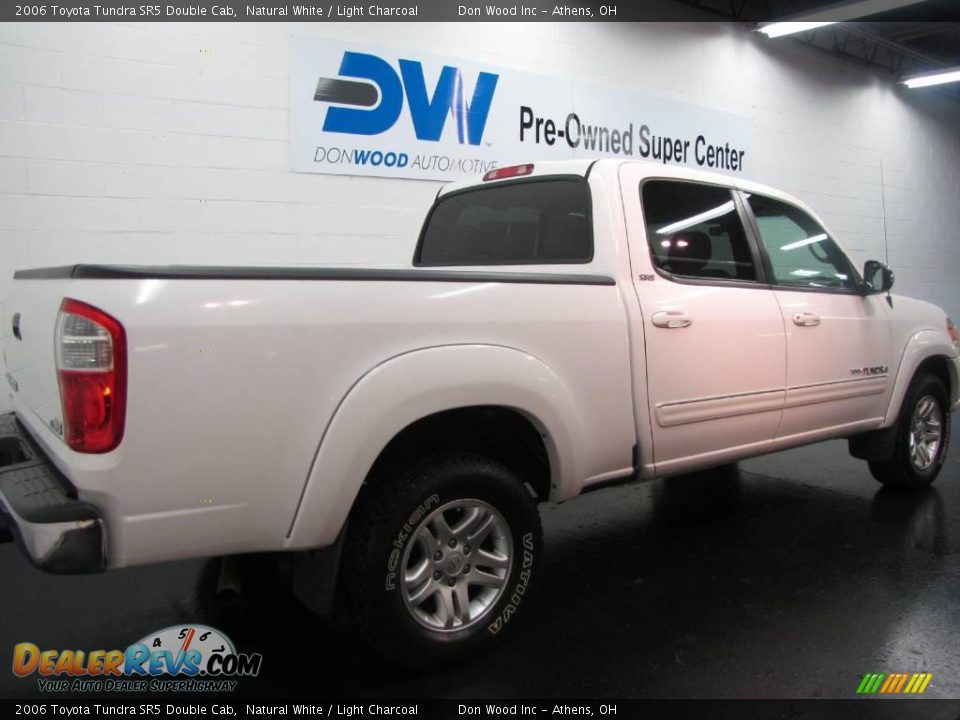 2006 Toyota Tundra SR5 Double Cab Natural White / Light Charcoal Photo #5