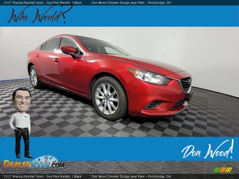 2017 Mazda Mazda6 Sport Soul Red Metallic / Black Photo #1