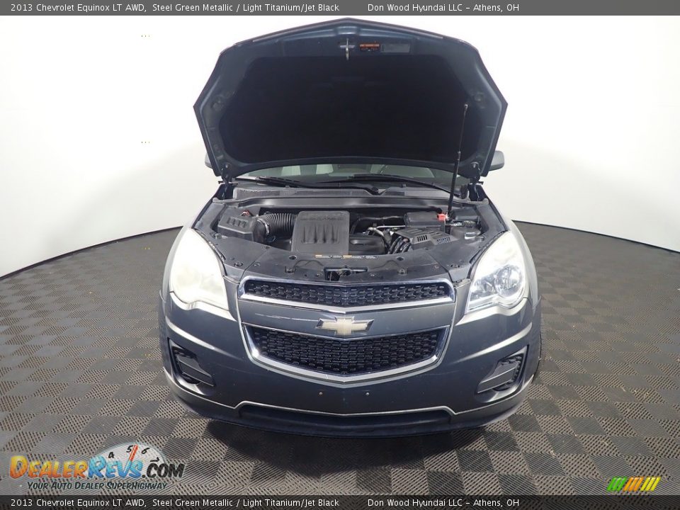 2013 Chevrolet Equinox LT AWD Steel Green Metallic / Light Titanium/Jet Black Photo #6