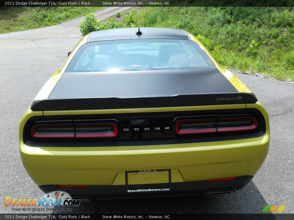 2021 Dodge Challenger T/A Gold Rush / Black Photo #7