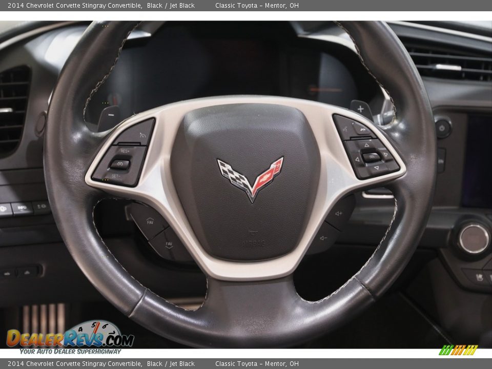 2014 Chevrolet Corvette Stingray Convertible Black / Jet Black Photo #10