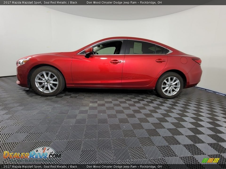 2017 Mazda Mazda6 Sport Soul Red Metallic / Black Photo #6