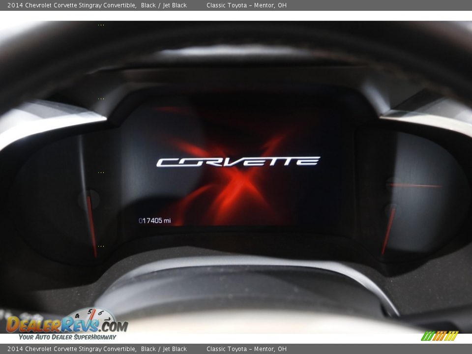 2014 Chevrolet Corvette Stingray Convertible Black / Jet Black Photo #11