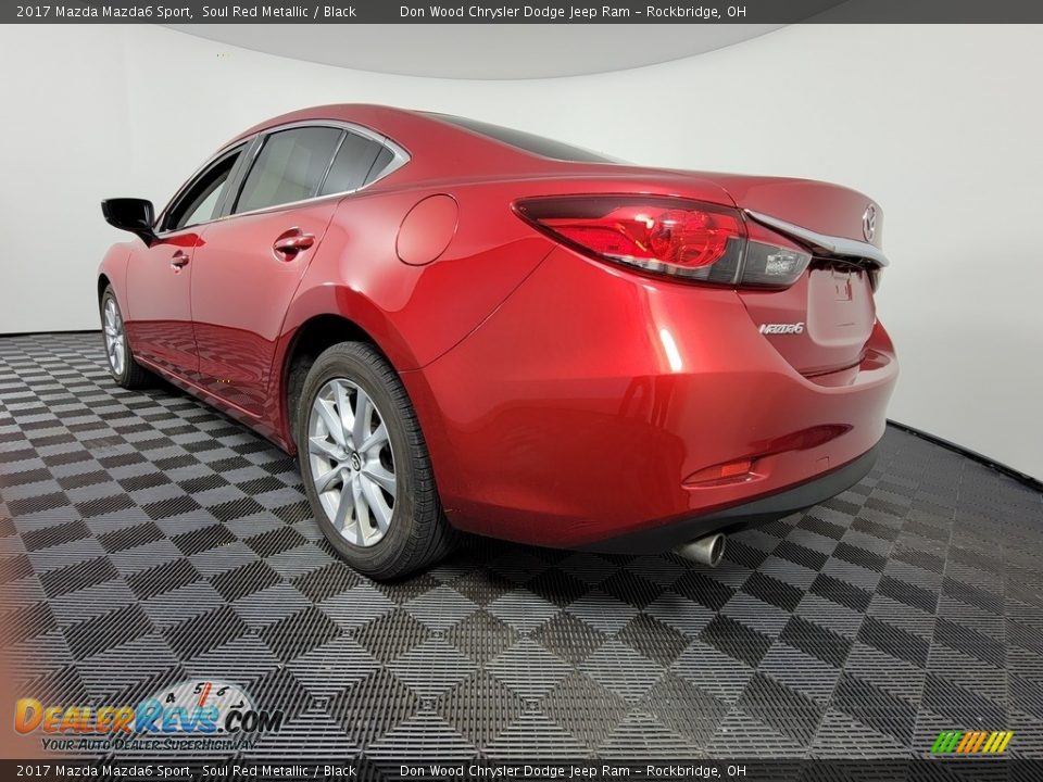 2017 Mazda Mazda6 Sport Soul Red Metallic / Black Photo #7